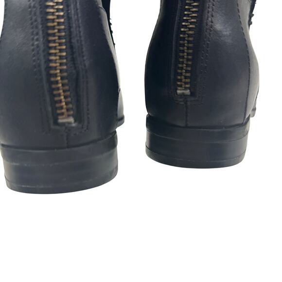 Nine West Black Tall Classic Timeless Almond Toe Tall Riding Boots Women's 5 - Picture 5 of 10